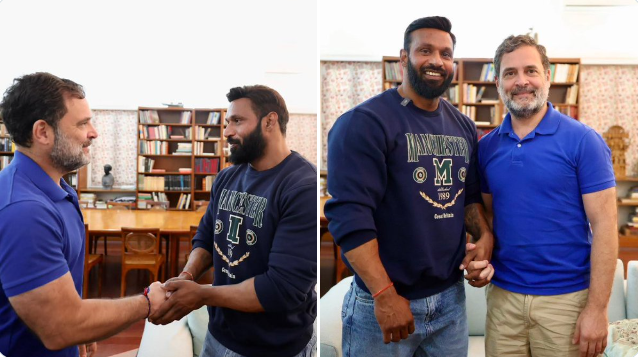 Rahul Gandhi met Mohammad Deepak: राहुल बचाएंगे मोहम्मद दीपक का जिम ! जानिए मुलाकात हुई तो क्या-क्या बात हुई?