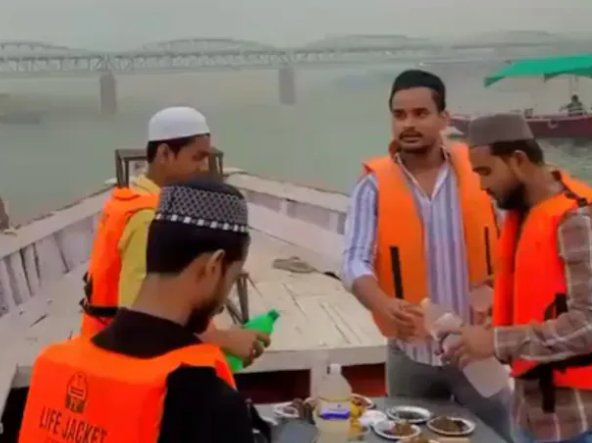 VIDEO: “गंगा नदी में ‘नॉनवेज इफ्तारी’ सोचा समझा धर्म जेहाद”, वाराणसी में बोट पार्टी पर सियासी बवाल, जानिए क्या कहता है धर्म और कानून?
