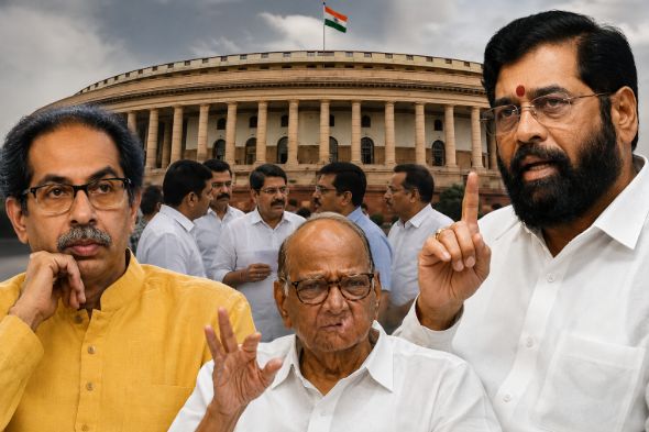 बंगाल के बाद अब महाराष्ट्र, उद्धव ठाकरे के 9 में से सिर्फ 3 सांसद बैठक में पहुंचे, टूट की कगार पर UBT?