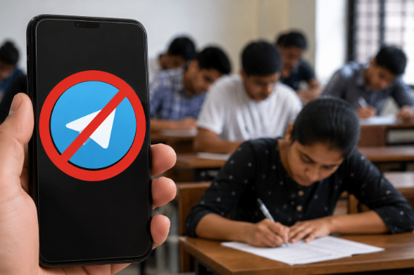 NEET री-एग्जाम से पहले बड़ा डिजिटल एक्शन, भारत में Telegram पर रोक, जानिए क्यों लिया गया फैसला ?