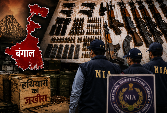किसके इशारे पर जमा हो रहे थे हथियार? बंगाल में NIA-STF के एक्शन से हड़कंप