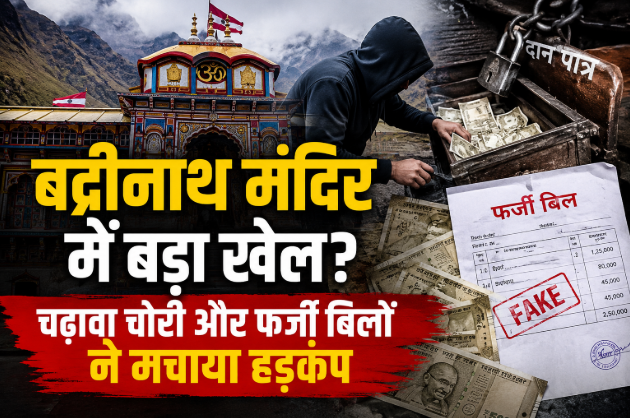 बद्रीनाथ चढ़ावा विवाद में नया खुलासा: फर्जी बिलों से करोड़ों के भुगतान का दावा, जांच में कई बड़े नामों की एंट्री